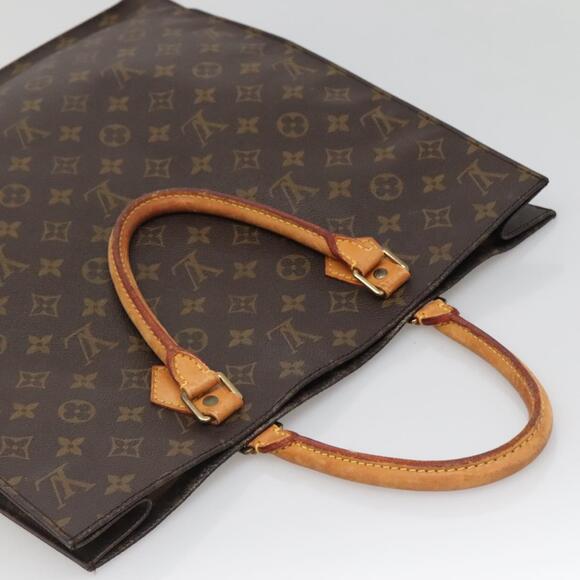 LOUIS VUITTON Monogram Sac Plat Hand Bag M51140 - Picture 6 of 12